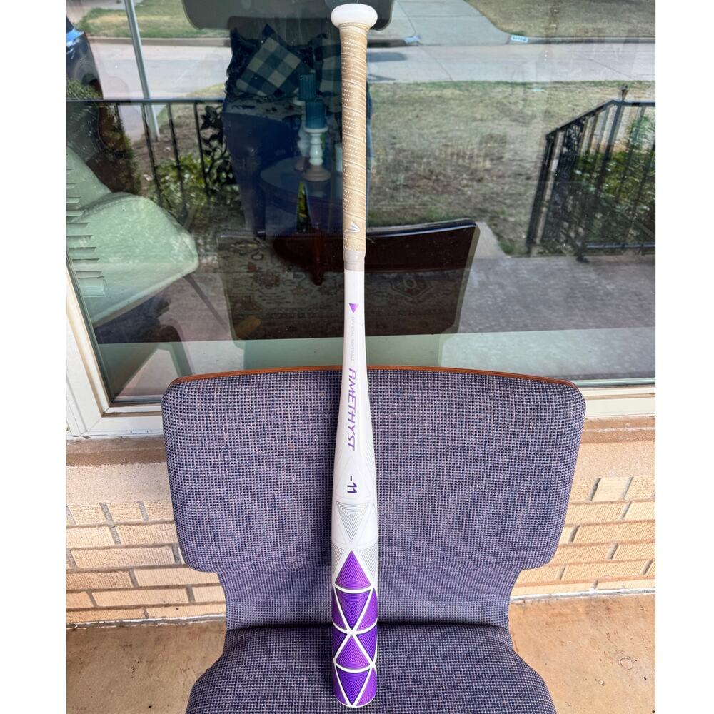 Easton Amethyst -11 Fastpitch Softball Bat 31” 20oz FP18AMY Purple White
